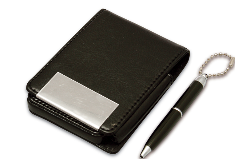 Visiting Card Holder with Pen